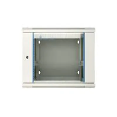 Obrázok produktu pre Extralink EX.12912, Nástenný regál, 12U, 60 kg, Zámok, Koľajnice racku, Šedá