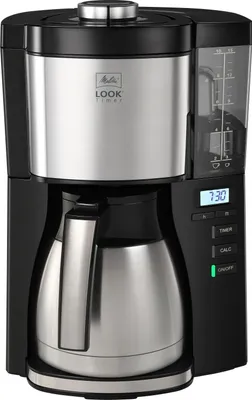 Produktbild von MELITTA Kaffeeautomat Look V Therm Timer 1025-18 10-15 Tassen schwarz