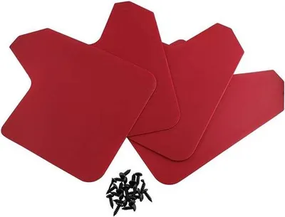 Produktbild von Universelle Spatbord mit Schrauben 40 * 30 * 3 cm, schwarz
