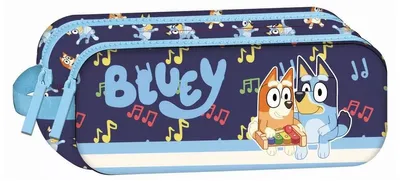 Obrázek produktu pro Pouzdro na psací potřeby Bluey Dreams se 2 přihrádkami, 23 cm