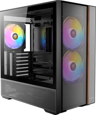 Image de Antec 0-761345-10241-4 Antec Geh Mid  FLUX REAR       ATX/M-ATX/M-ITX o.N.       BK retail