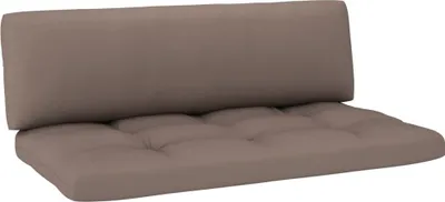 Produktbild von vidaXL Outdoor-Mittelsofa Paletten Imprägniertes Kiefernholz Grau
