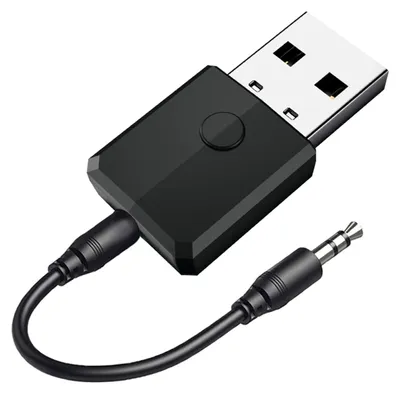 Obrázek produktu pro USB Bluetooth 5.0 vysílač/přijímač, mini bezdrátový audio adaptér 4 v 1