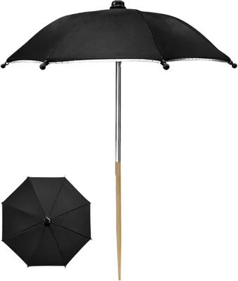 Produktbild von Pflanzenschirm-Set: Sonnenschutz für Pflanzen im Garten
