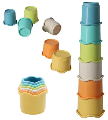 Image de Gobelets empilables bioplastique