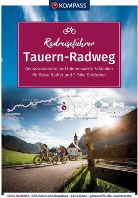 Obrázok produktu pre KOMPASS Radreiseführer Tauernradweg