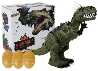 Immagine prodotto di Dinosauro a batteria verde con proiettore di suoni