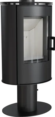 Produktbild von Kaminofen aus stahl säulenfuß AB Ø 150 8 kW