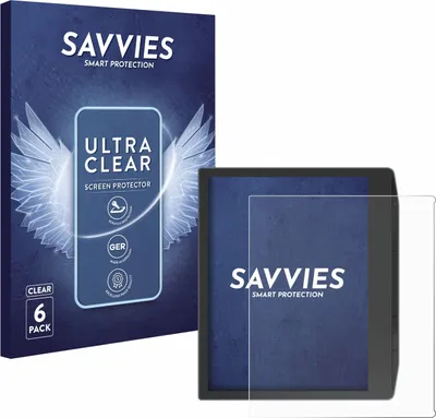 Produktbild von 6x Für PocketBook Era Color Schutzfolie Savvies Displayschutz Display Schutz Folie Klar Transparent