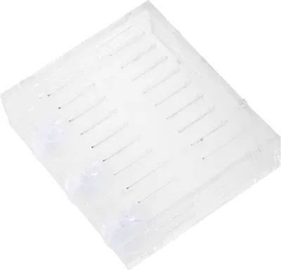 Produktbild von Aquarienpflanzenbecher, acryl Aquarium Pflanzenwassergrasbecher, mit 3 Saugnäpfen für Aquarienlandschaft und Dekoration