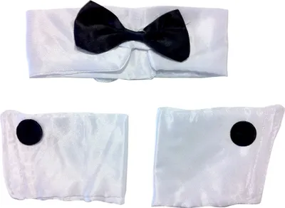 Produktbild von Stripper Accessoire Set JGA weiß - Einheitsgröße