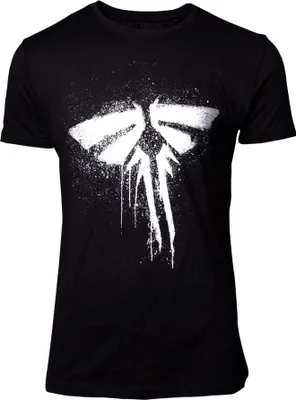 Produktbild von The Last Of Us T-Shirt Herren Firefly schwarz Fan-Merch, Gaming 100% Baumwolle S