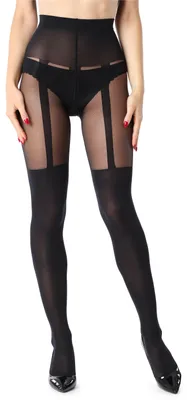Produktbild von Merry Style Damen Strumpfhose 60 DEN MSGI053 (Schwarz, S) .