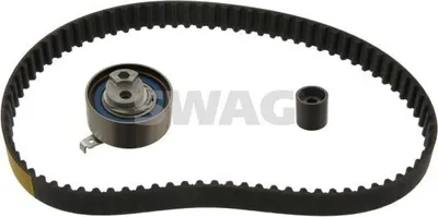 Produktbild von SWAG 30 94 3484 Zahnriemensatz + Spannrolle + Umlenkrolle für AUDI A4 Avant (8K5, B8) 82-Zähne