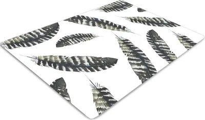 Produktbild von Stuhlunterlage Bürostuhlunterlage 120 cm x 90 cm Bodenmatte Bürostuhlunterlage - Boho-Artfedern.
