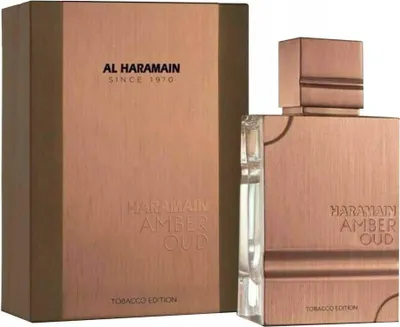 A product shot of a perfume bottle and its box.