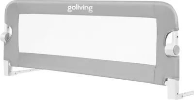 Produktbild von Goliving Klappbares Bettgitter - Für Kinder - 120 x 45 cm - Grau