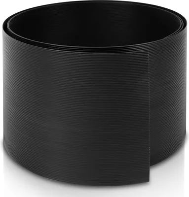 Produktbild von TolleTour 20 Stück Hart-PVC Anthrazit Sichtschutzstreifen für Doppelstabmatten 2,5mx19cm Zaunsichtschutz für Balkon Gartenzaun