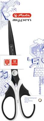Immagine prodotto di herlitz Schere my.pen schwarz/weiß