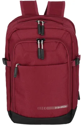 Produktbild von Travelite Reise Rucksack Daypack Cabin Size Bordgepäck 13" Laptopfach auch für Billigflieger rot