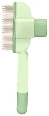 Image de Brosse autonettoyante pour chat - Adaptée aux animaux de compagnie - Brosse à poils sans peluches - Pour les animaux à poils longs et courts