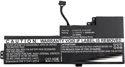 Zdjęcie produktu dla CoreParts MBXLE-BA0175 - Bateria - Lenovo - ThinkPad T470 - ThinkPad T470 20HD002TCD - ThinkPad T470 20HDA003CD (MBXLE-BA0175)