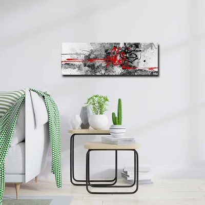 Image de Wallity, 3090ABSC-GLR1004, multicolore, tableau sur toile, 30 x 90 cm, 100 % toile