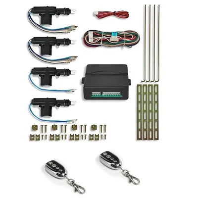 Produktbild von Universal Funk Zentralverriegelung 2/4 türer 4 Stellmotoren 2 Handsender #7166