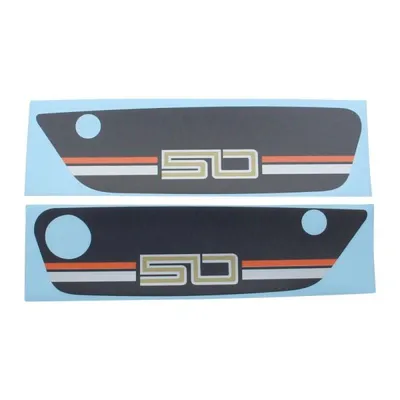 Produktbild von Aufkleber Set Tank schwarz für Suzuki K50 N / DN