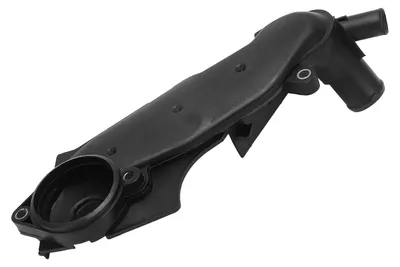 Image de Boîtier de thermostat de refroidissement moteur 078121121K, performance stable, ABS, noir, pièce de rechange pour A6