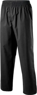 Immagine prodotto di Exner 33075 | Pantaloni chirurgici unisex, una tasca posteriore, vita elasticizzata - Colore: Nero - Taglia: S