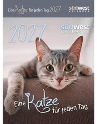 Produktbild von Eine Katze für jeden Tag 2027 - Tagesabreißkalender zum Aufstellen oder Aufhängen