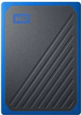 Zdjęcie produktu dla Western Digital My Passport Go, 500 GB, 2.5", USB Typu-A, 3.2 Gen 1 (3.1 Gen 1), 400 MB/s, Czarny, Niebieski