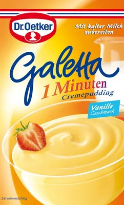 Produktbild von Dr. Oetker Galetta Cremepudding Vanille 80g