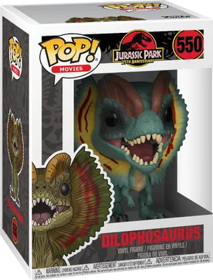 Produktbild von Jurassic Park - Dilophosaurus 550 - Funko Pop! - Vinyl Figur
