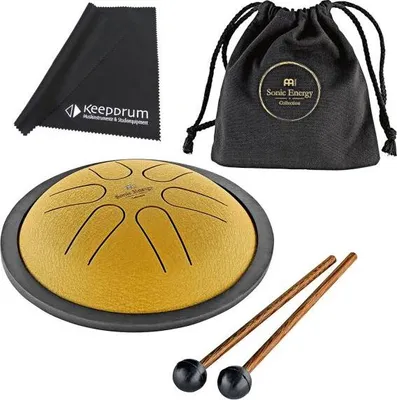 Produktbild von Meinl Sonic Energy MSTD3G Tongue Drum mit Poliertuch
