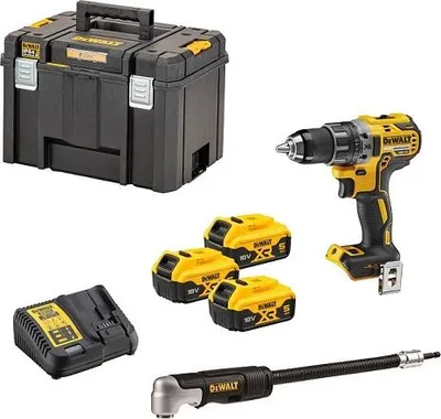 Image de Kit perceuse-visseuse sans fil DCD791P3A sp.18V vitesse de rotation 0-550/20000 1/min couple (h/w) 70/27Nm avec 3 batteries 5Ah/accessoires
