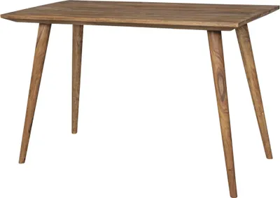 Produktbild von WOHNLING Esszimmertisch REPA 120 x 60 x 76 cm Sheesham rustikal Massiv-Holz Design Landhaus Esstisch Tisch für Esszimmer rechteckig 4 - 6 Personen