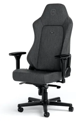 Zdjęcie produktu dla noblechairs Hero, Fotel dla gracza, 150 kg, Obite siedzisko, Obite oparcie, Czarny, Aluminium