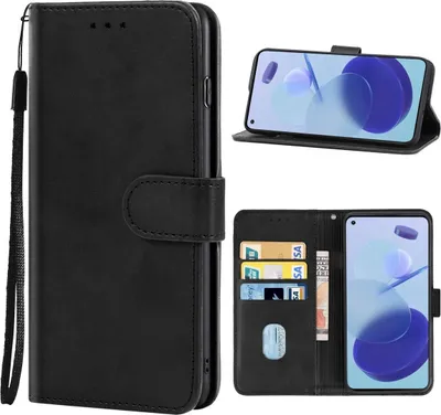 Zdjęcie produktu dla Pokrowiec König Design kompatybilny z etui na telefon komórkowy Xiaomi Mi 11 Lite 4G / 5G ze skóry syntetycznej - Etui na telefon komórkowy czarne