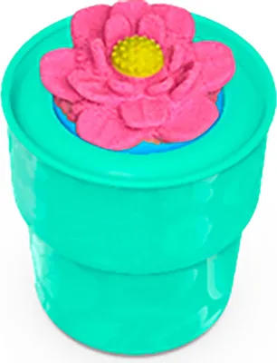Produktbild von Kinetic Sand Squish Blumen Set, Kinetischer Sand für Kinder, 5 Jahr(e), Mehrfarbig