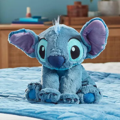 Imagen del producto de Muñeco de peluche oficial de Stitch de Lilo & Stitch, de Disney Store, tamaño grande (36 cm)