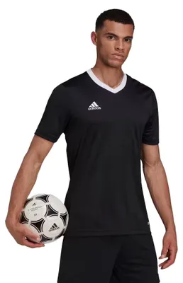 Produktbild von Adidas - "Entrada 22" T-Shirt für Herren MR724 (XL) (Schwarz)