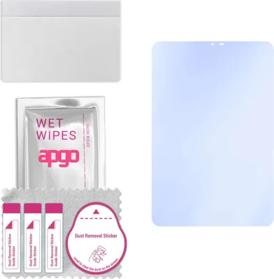 Produktbild von apgo Hybrid Schutzglas, kompatibel mit TCL NXTpaper, 9H Härte, Flexible Nano Glass PRO, toller Ersatz für Hartglas, kratzfester Displayschutzglas, Displayschutz, Full Glue