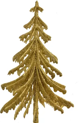Produktbild von Clayre & Eef Kunstpflanze 37 cm Goldfarbig Kunststoff