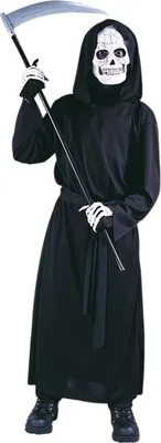 Produktbild von Sensenmann Kinderkostüm mit Maske