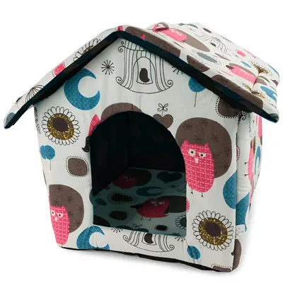Obrázek produktu pro Verk 19004 Domeček pro psa, kočku 38x35x33 cm sovy