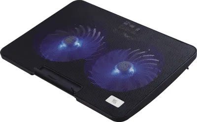 Produktbild von Notebook Kühler M9 Laptop Cooling Pad 2x Lüfter 2x USB Ultrabook 14"-17"