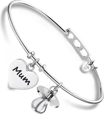 Produktbild von LOTUS Style Armreif Edelstahl Charms LS2036-2/1 silber Damen Schmuck JLS2036-2-1