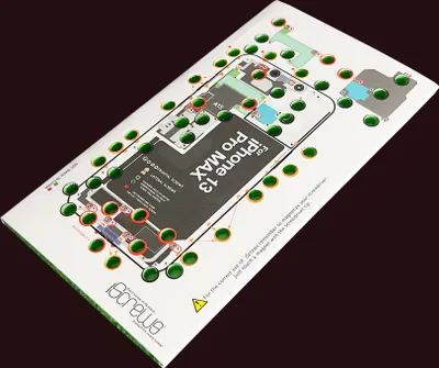 Produktbild von iScrews iPhone 13 Pro Max Schraubenaufbewahrung für Profis